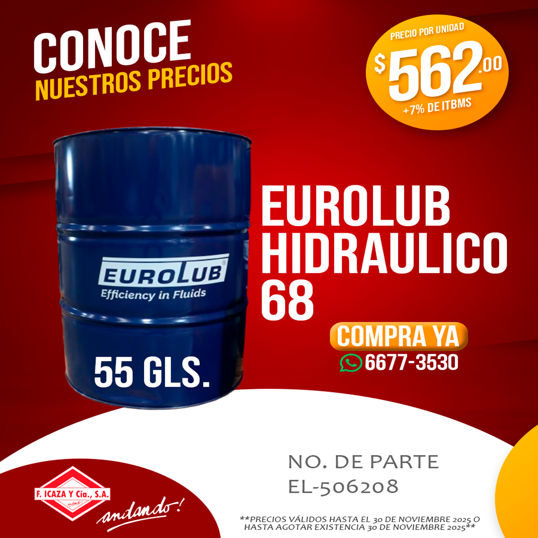 Eurolub Hidráulico 68