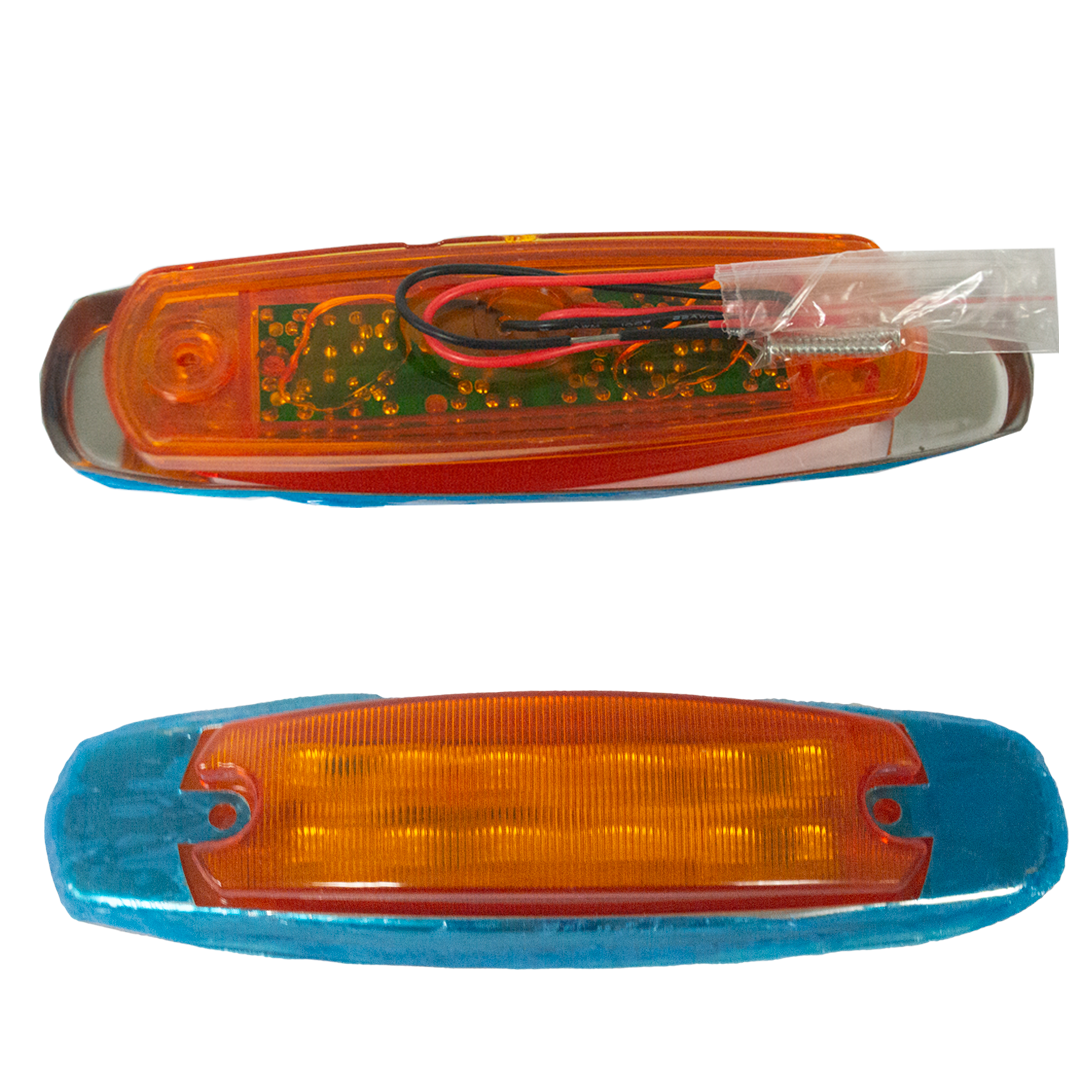 LUZ LATERAL LED TIPO ÁMBAR PIRANHA