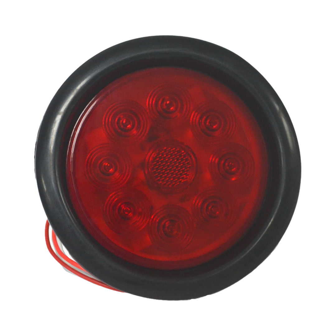 LUZ ROJO REDONDA DE 4¨