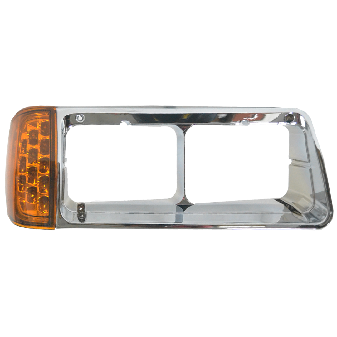 BEZEL W/SIGNAL LAMP CHROME FREIGHTLINER