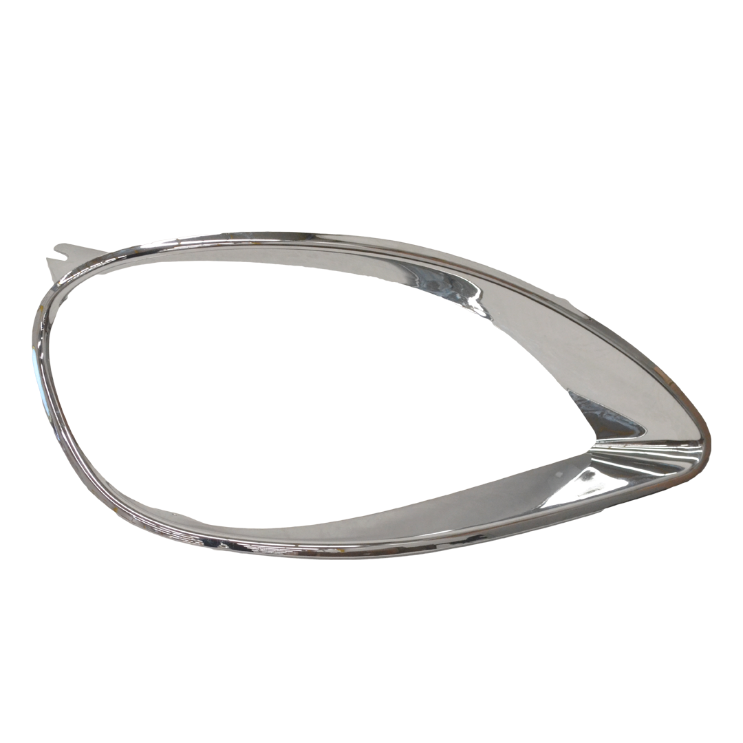 HEADLAMP CHROME FRAME RIGHT