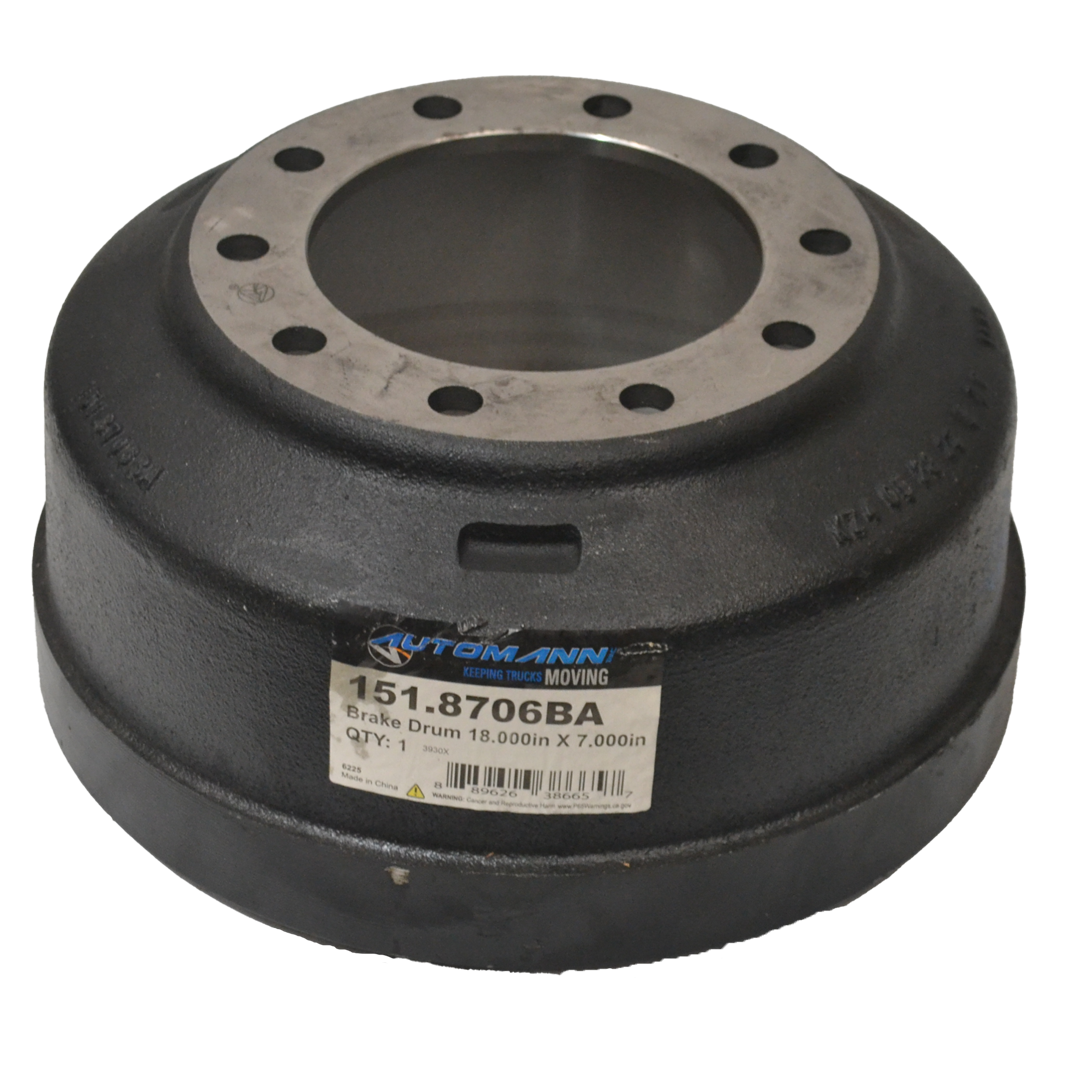3398-3930X / TAMBOR DE FRENO 18 PULG X 7 PULG