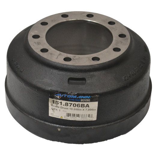 3398-3930X / TAMBOR DE FRENO 18 PULG X 7 PULG