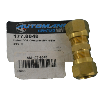 UNIÓN DE COMPRESIÓN DOT 5/8 IN