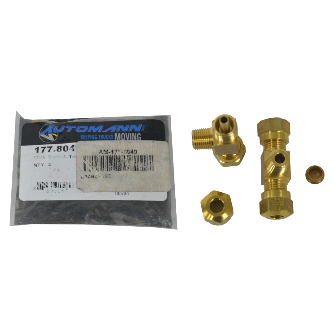 CONEXIÓN EN T MACHO DOT 1/4 IN x 1/8NPT