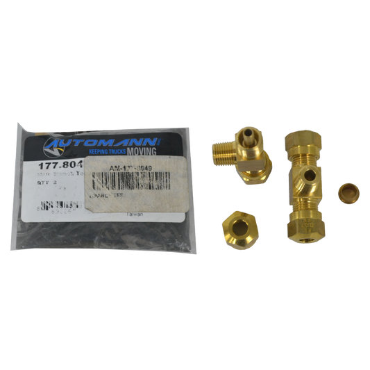 CONEXIÓN EN T MACHO DOT 1/4 IN x 1/8NPT