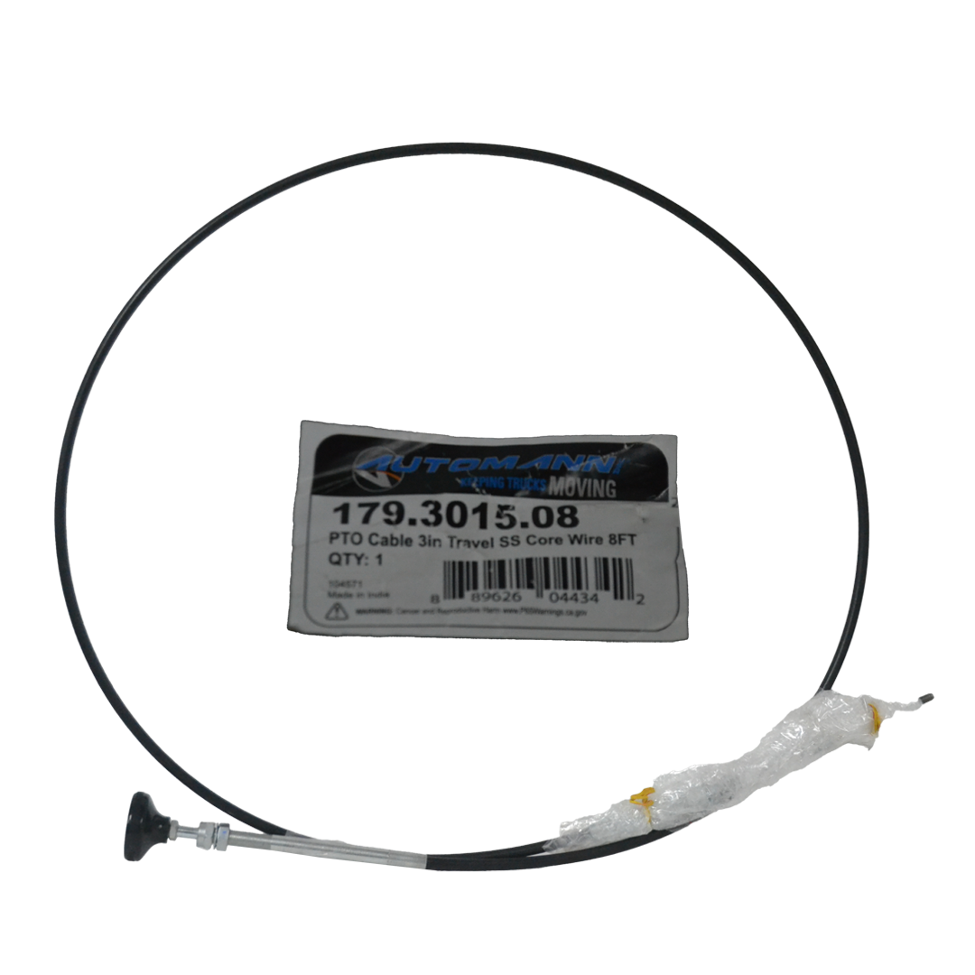 CABLE PTO DE 3 PULGADAS DE RECORRIDO