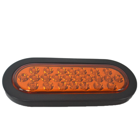 Led 6.5 Oval Amber