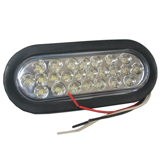 LED 6 Oval Turn White