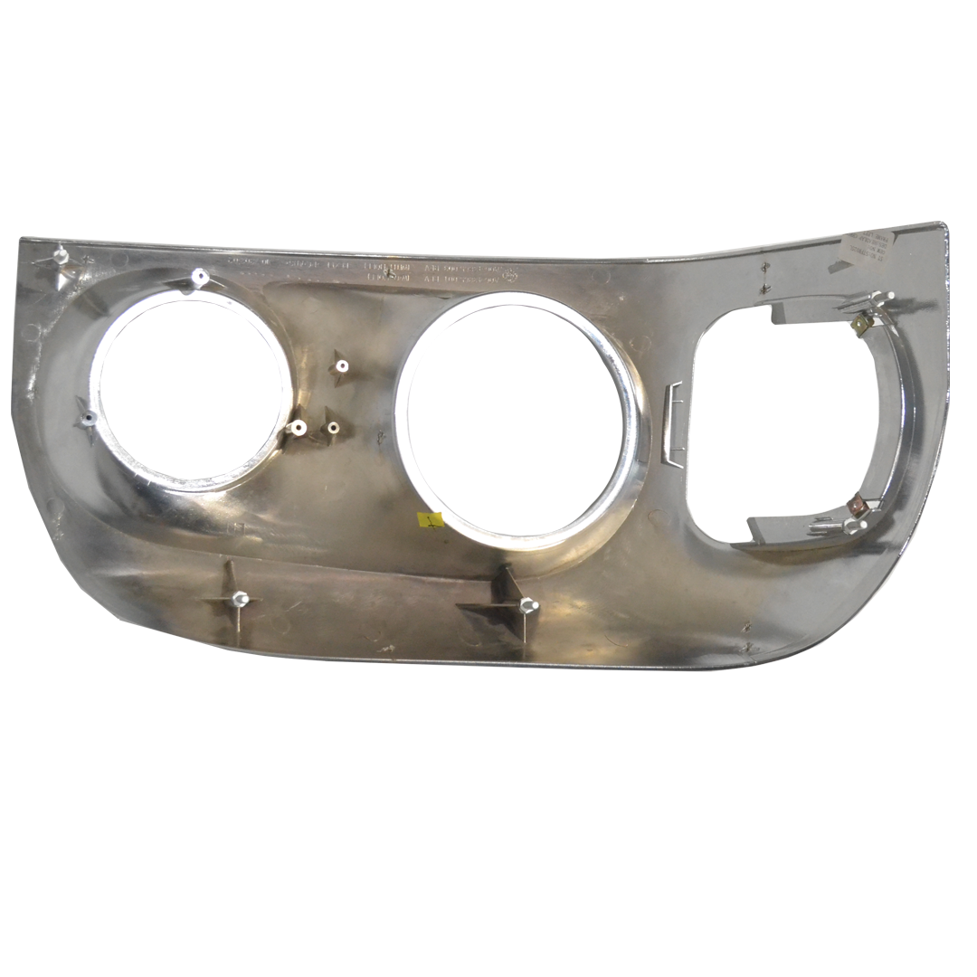 HEADLAMP CHROME FRAME LEFT