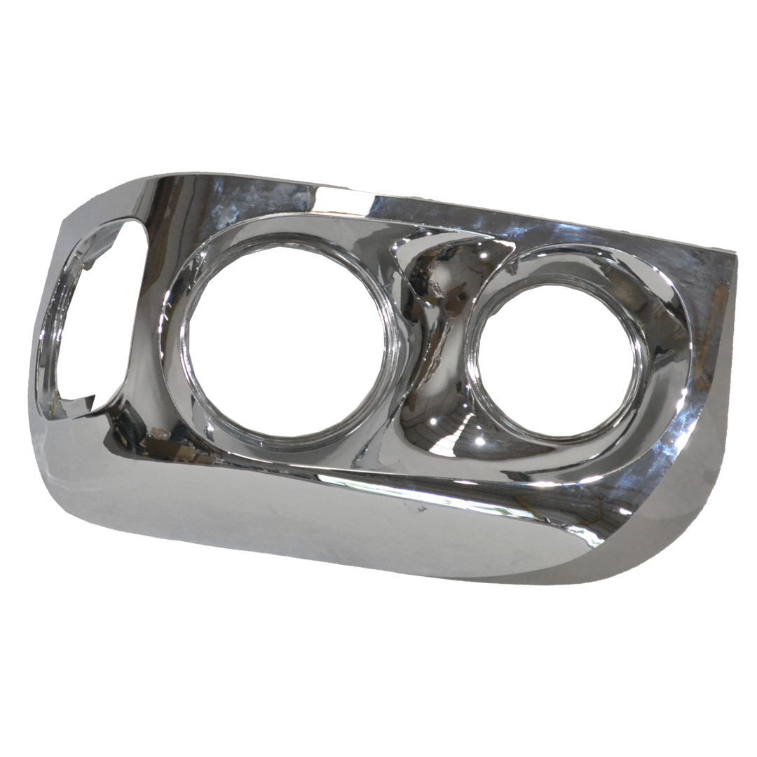 HEADLAMP CHROME FRAME LEFT