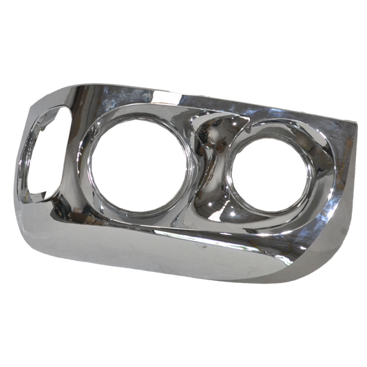 HEADLAMP CHROME FRAME LEFT