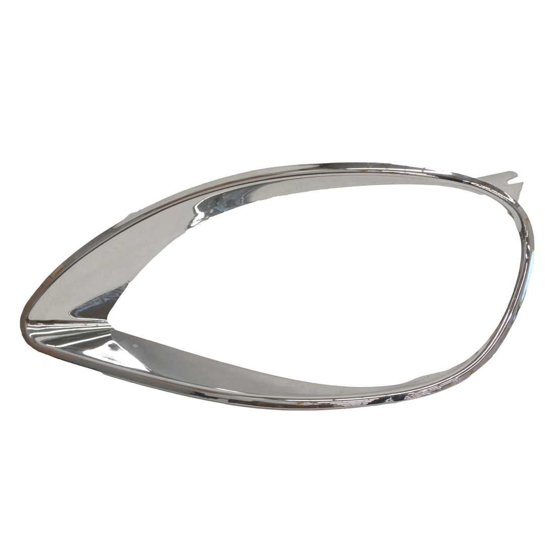 HEADLAMP CHROME FRAME LEFT